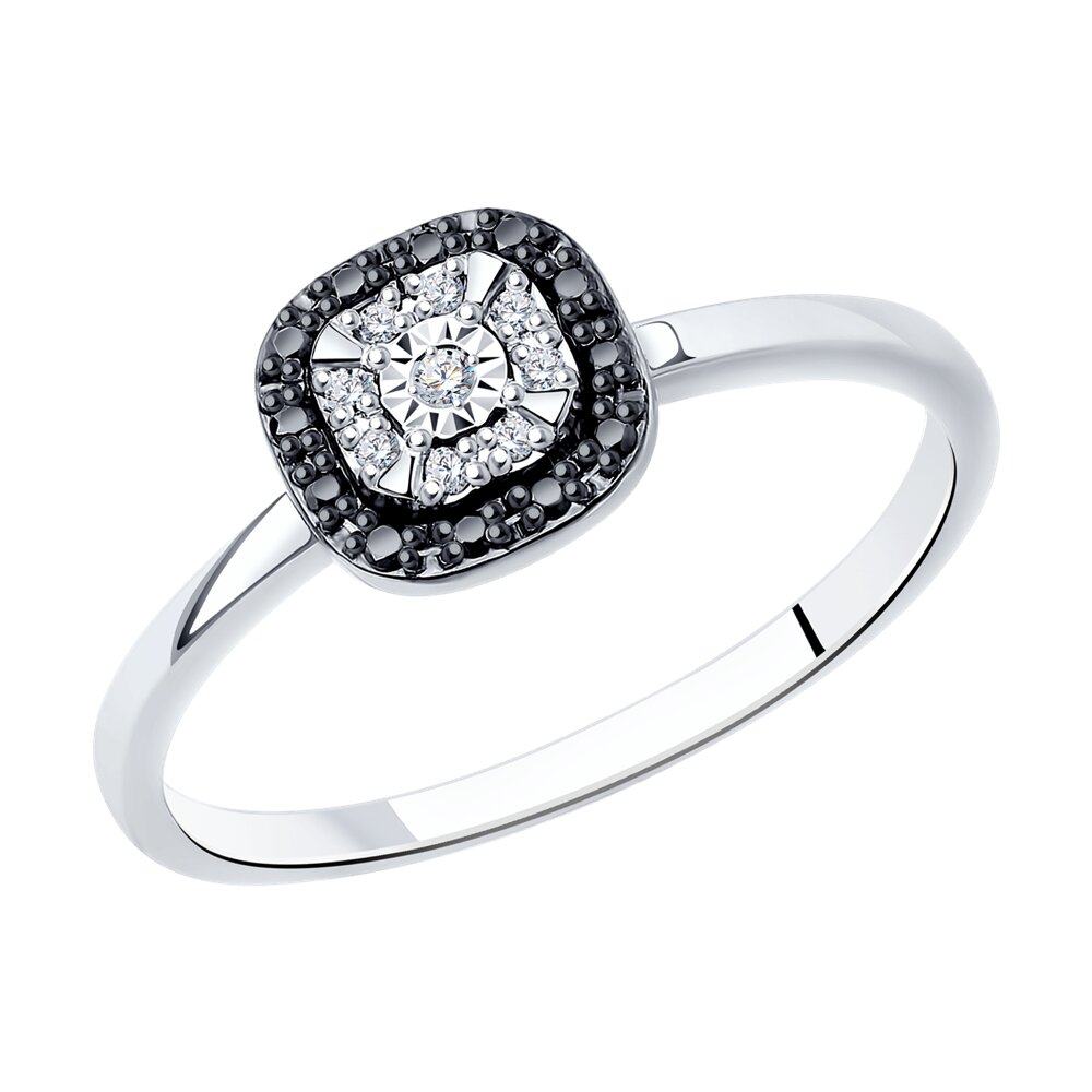 

Кольцо SOKOLOV Diamonds из белого золота с бриллиантами