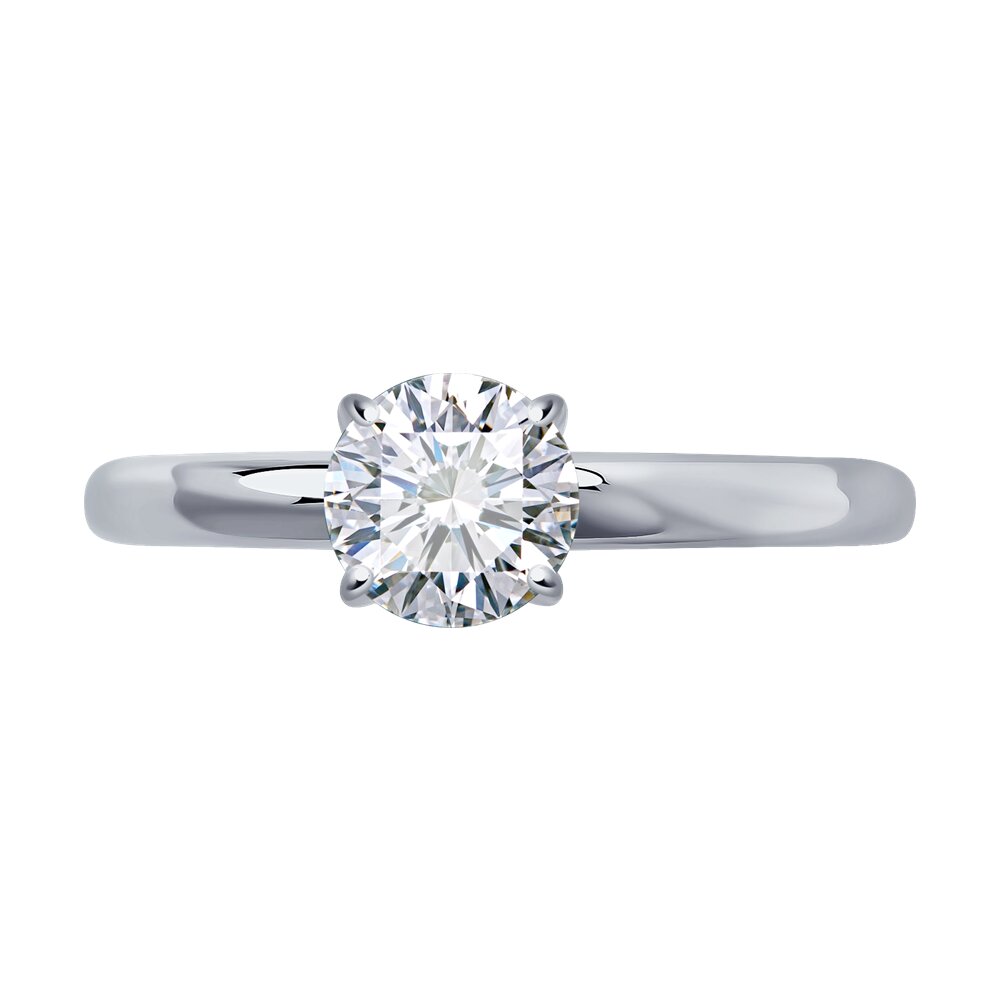 

Кольцо SOKOLOV Diamonds из белого золота с бриллиантом