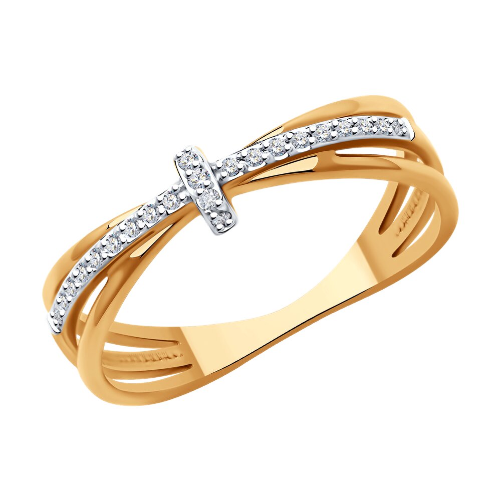 

Кольцо SOKOLOV Diamonds из золота с бриллиантами