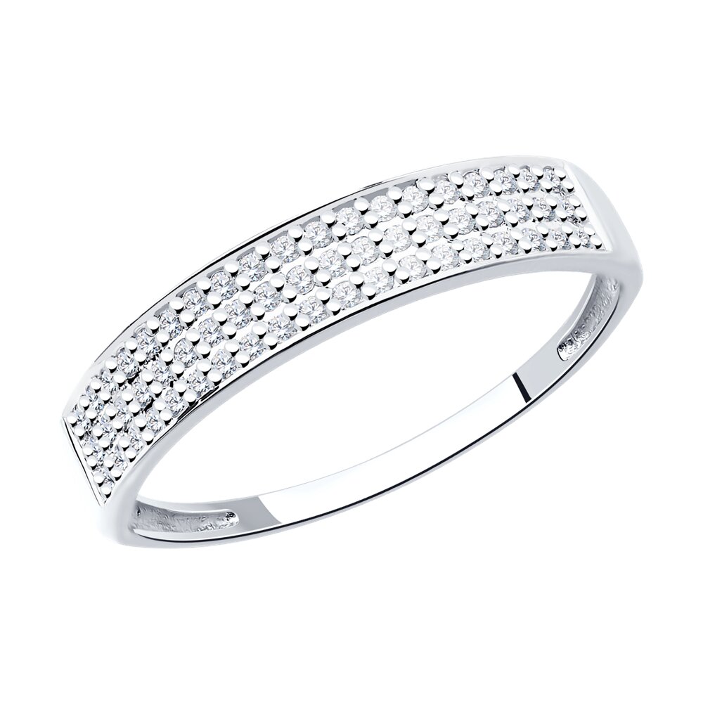 

Кольцо SOKOLOV Diamonds из белого золота с бриллиантами