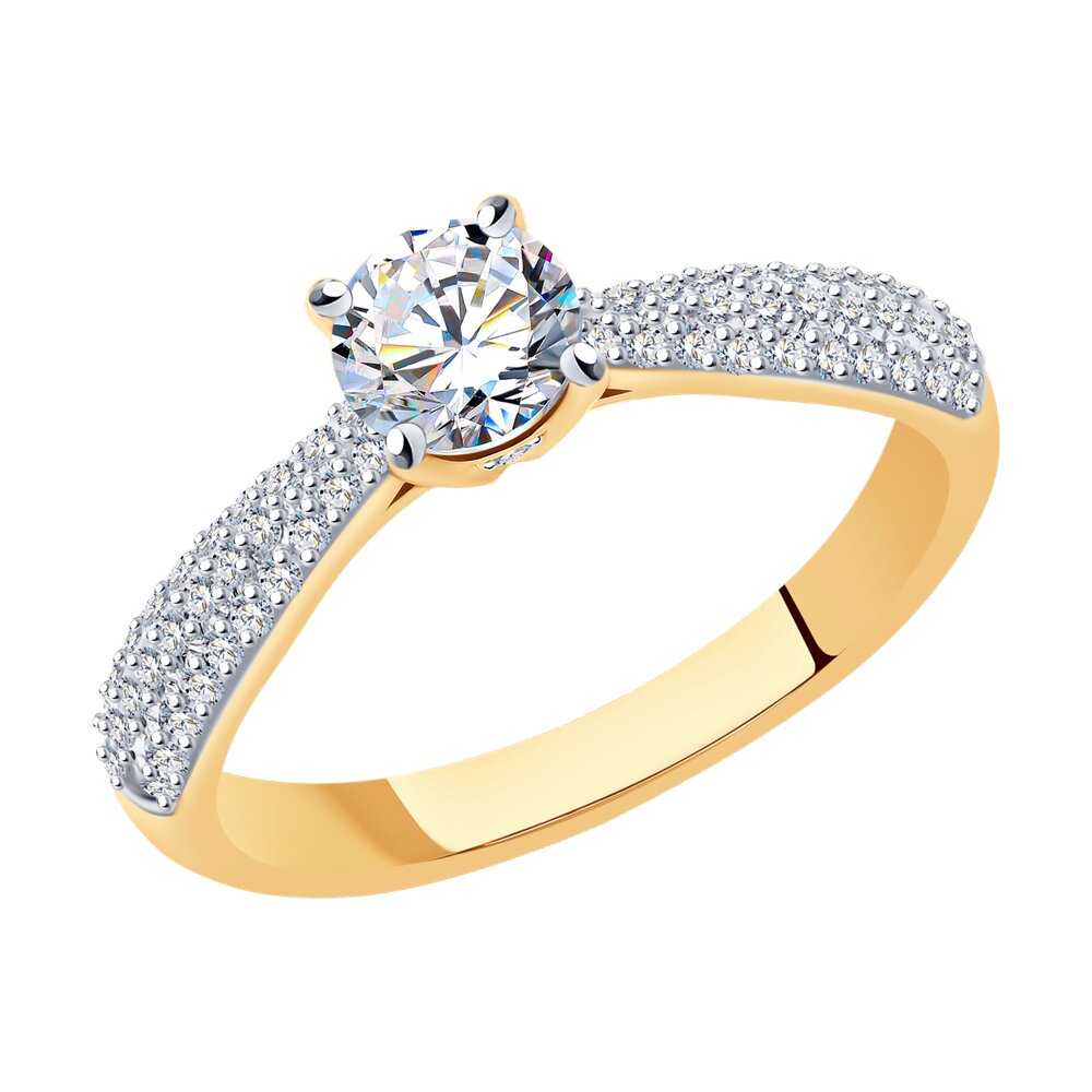 

Кольцо SOKOLOV Diamonds из золота с бриллиантами