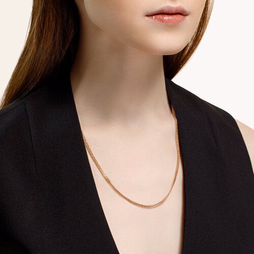 Цепь из золочёного серебра - фото 3