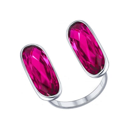 

Разъёмное кольцо с кристаллами Swarovski SOKOLOV