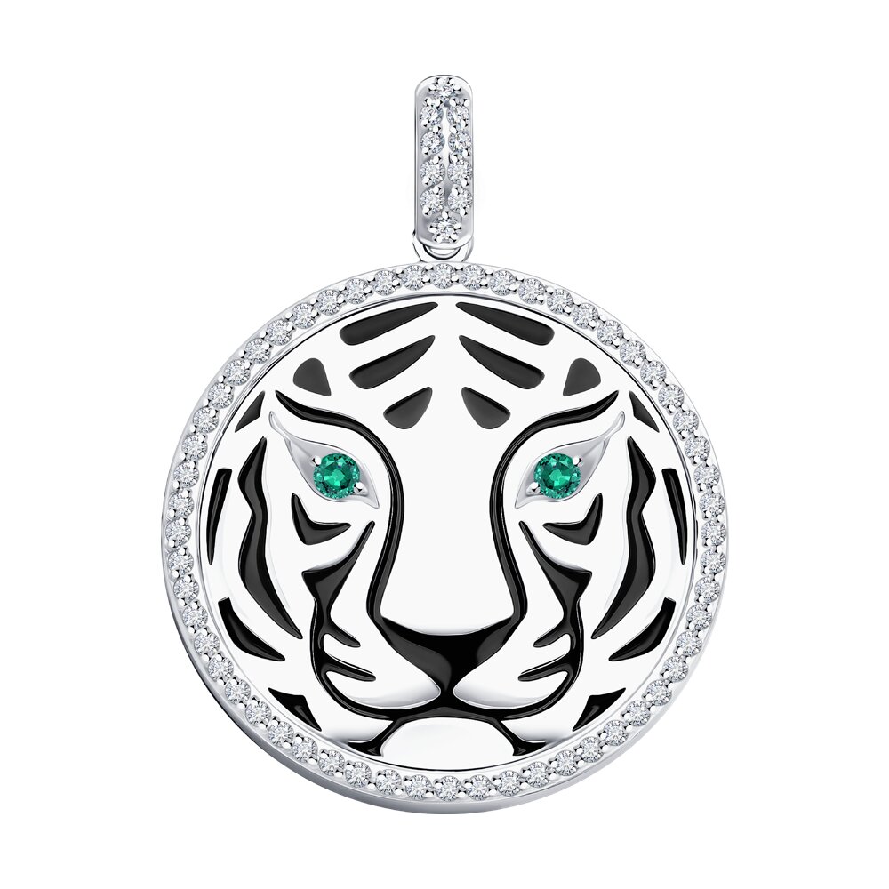 

Подвеска SOKOLOV Diamonds из белого золота с миксом камней