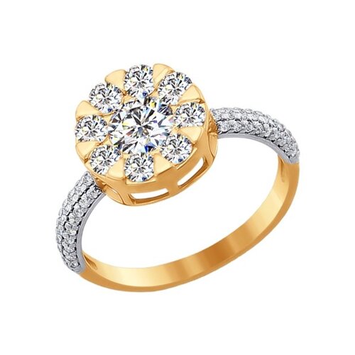 

Кольцо SOKOLOV из золота со Swarovski Zirconia