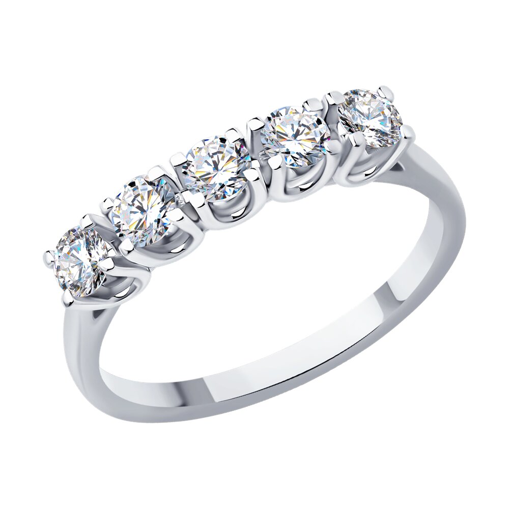 

Кольцо SOKOLOV Diamonds из белого золота с бриллиантами