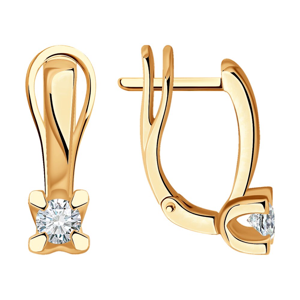 

Серьги SOKOLOV Diamonds из золота с бриллиантами