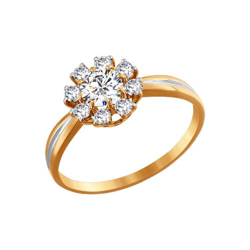

Кольцо SOKOLOV из золота со Swarovski Zirconia