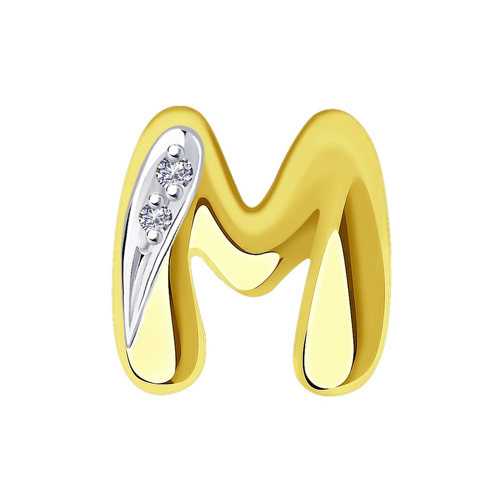 

Подвеска SOKOLOV Diamonds из желтого золота с бриллиантами