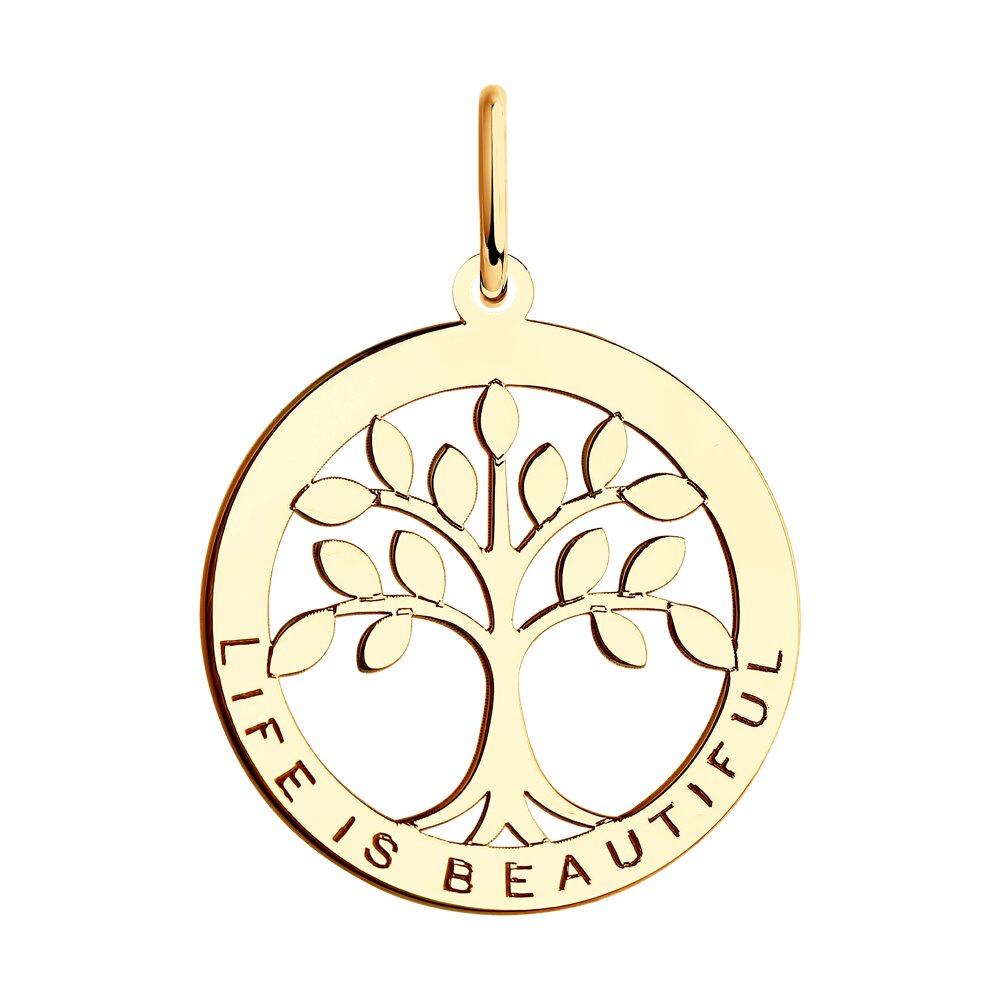 фото Подвеска «дерево жизни» sokolov из золота