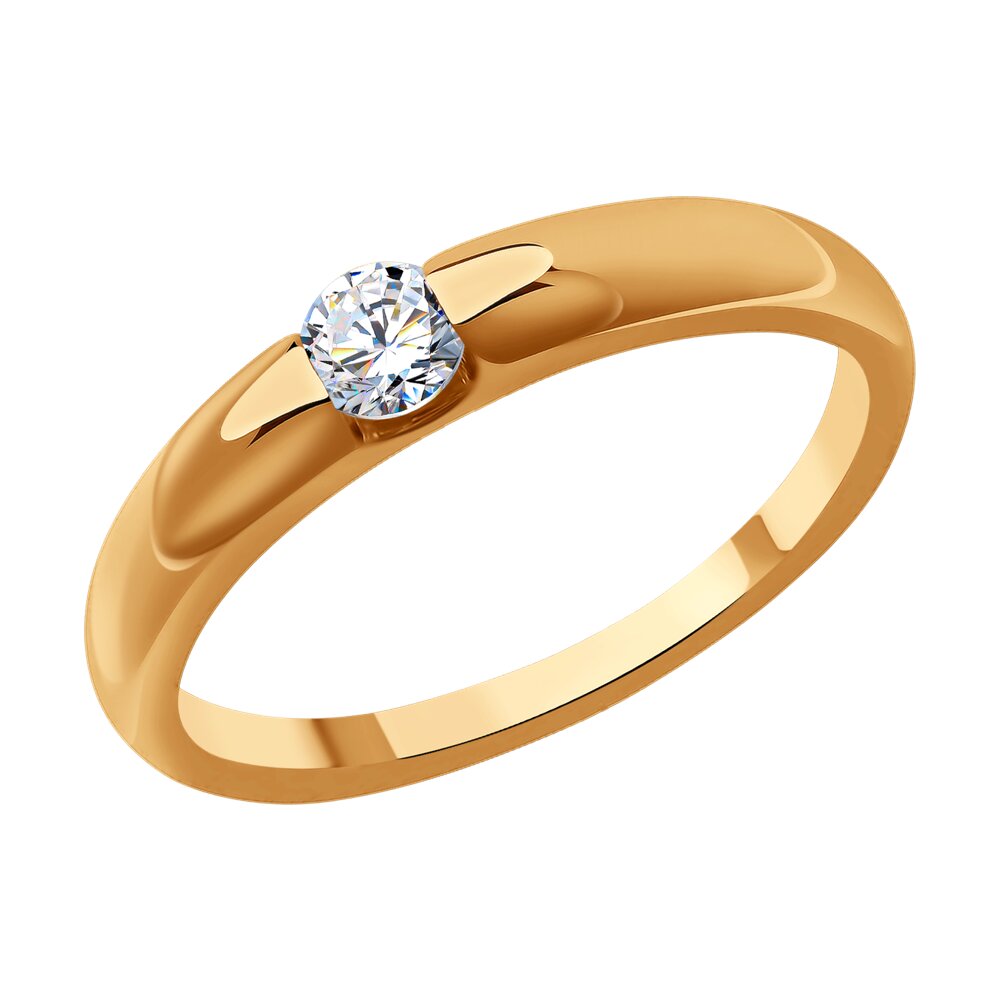 

Кольцо SOKOLOV Diamonds из золота с бриллиантом