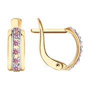 Серьги SOKOLOV из золота с фианитами 8500₽
