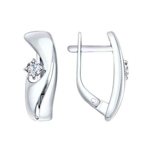 

Серьги SOKOLOV из серебра со Swarovski Zirconia