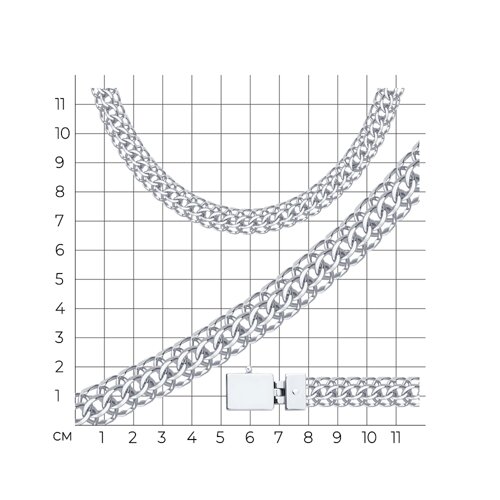 Цепь из серебра - фото 5