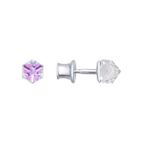 

Серьги-пусеты SOKOLOV из серебра с кристаллами swarovski