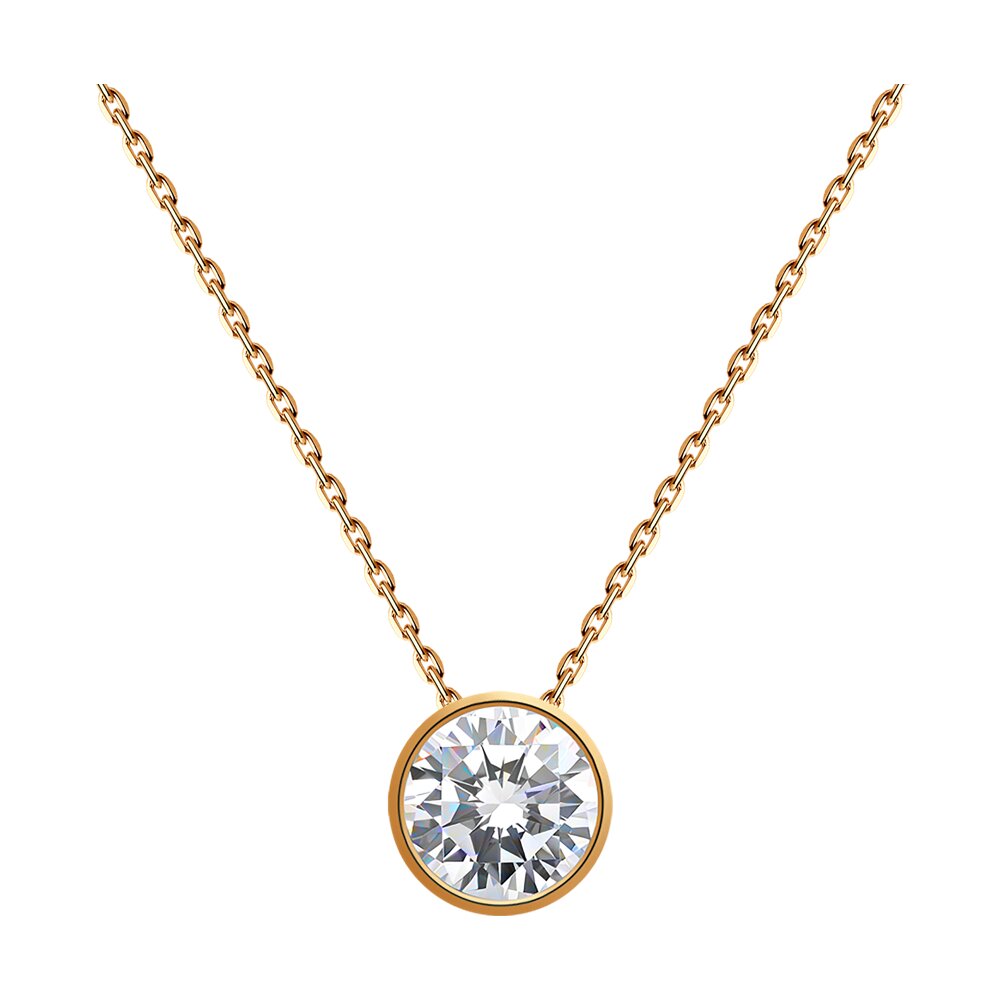

Колье SOKOLOV Diamonds из золота с бриллиантом