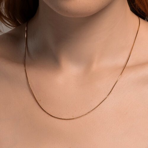 Цепь из золочёного серебра - фото 2