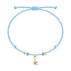 Браслет SOKOLOV Diamonds из золота с бриллиантом