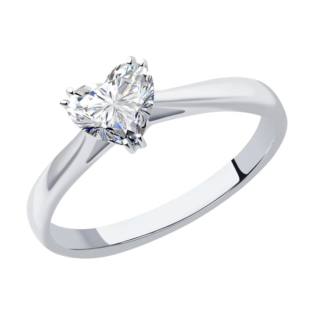 

Кольцо SOKOLOV Diamonds из белого золота с бриллиантом