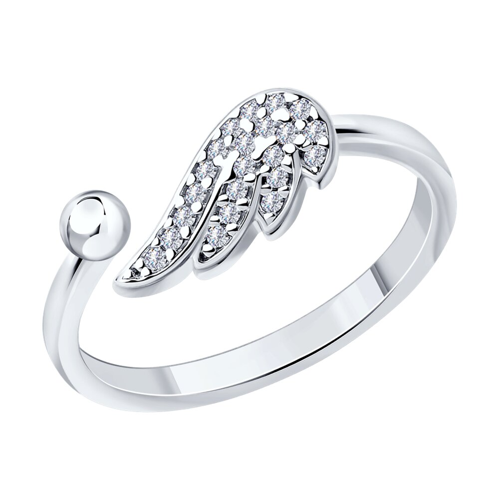 

Кольцо SOKOLOV из серебра с фианитами