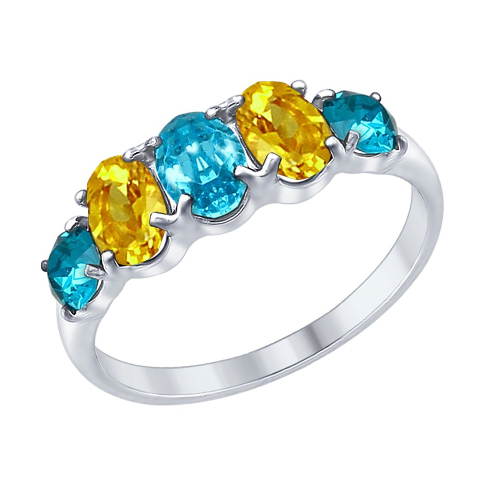 

Кольцо SOKOLOV из серебра с кристаллами Swarovski