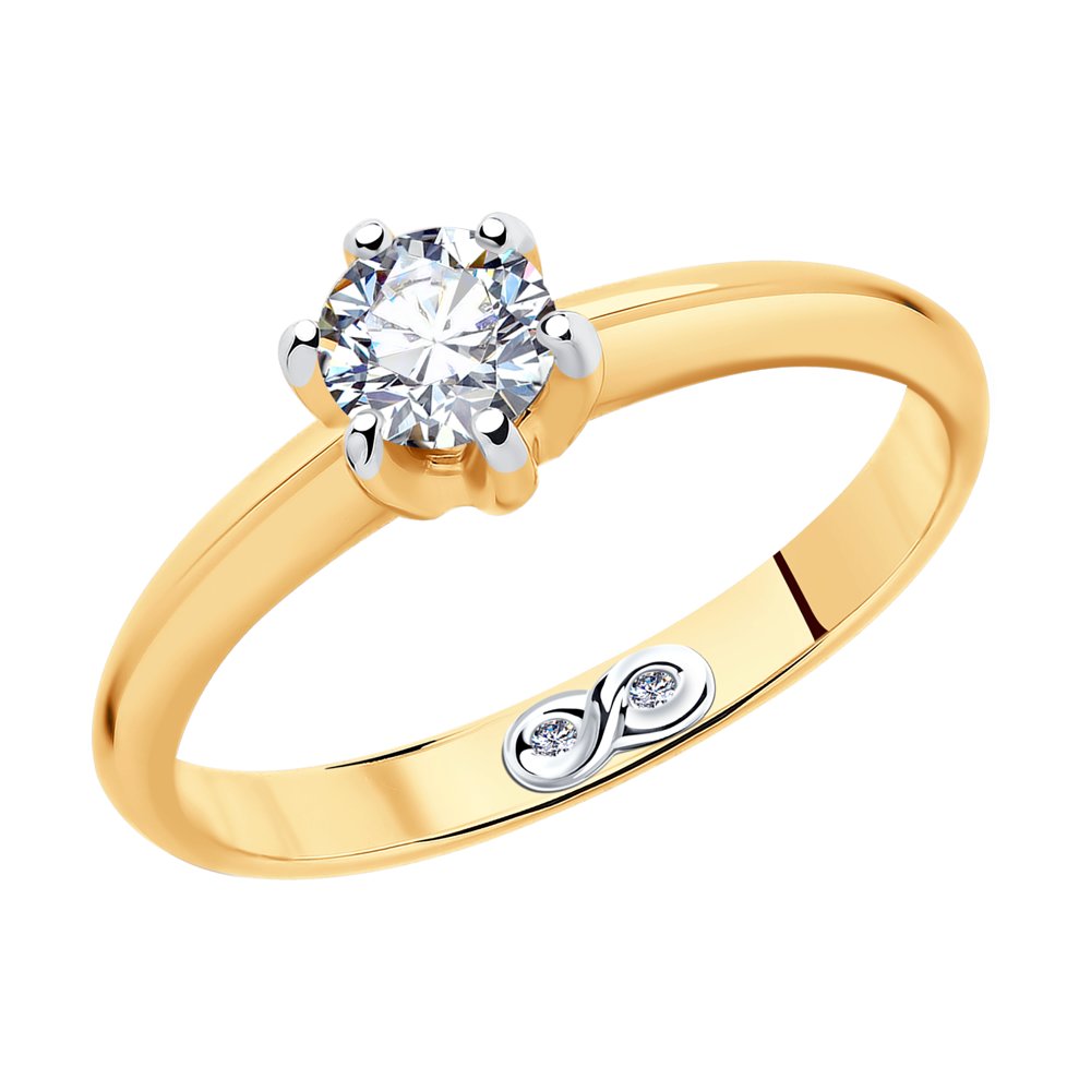 

Кольцо SOKOLOV Diamonds из золота с бриллиантами