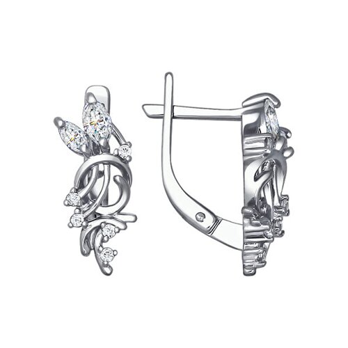 

Серьги SOKOLOV из серебра с фианитами