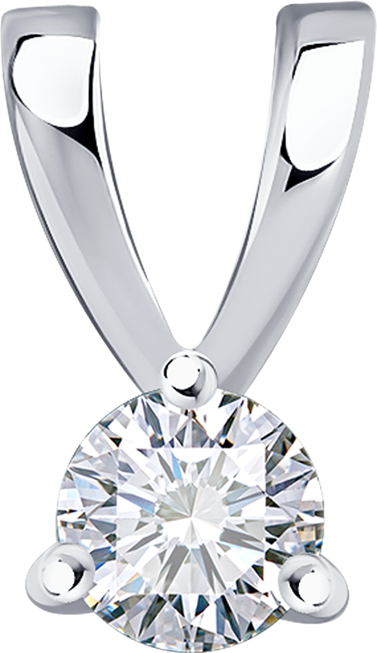 

Подвеска SOKOLOV Diamonds из белого золота с бриллиантом