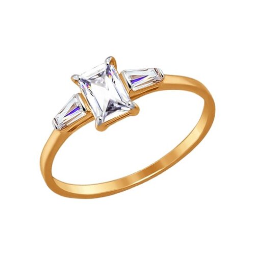 

Кольцо SOKOLOV из золота со Swarovski Zirconia