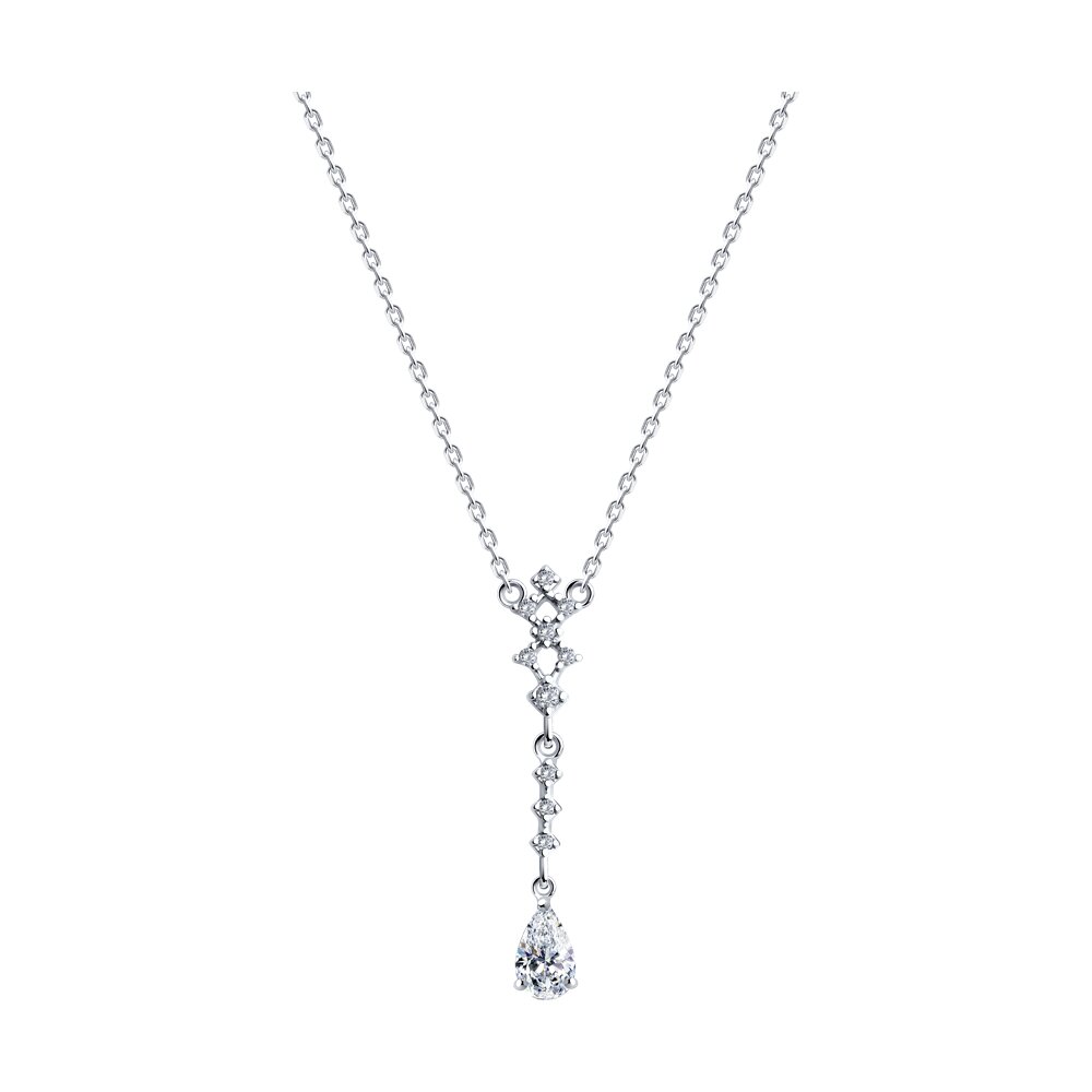 Колье SOKOLOV из серебра с фианитами 14490₽