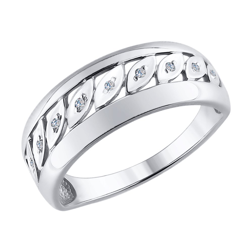 

Кольцо SOKOLOV из белого золота с бриллиантами