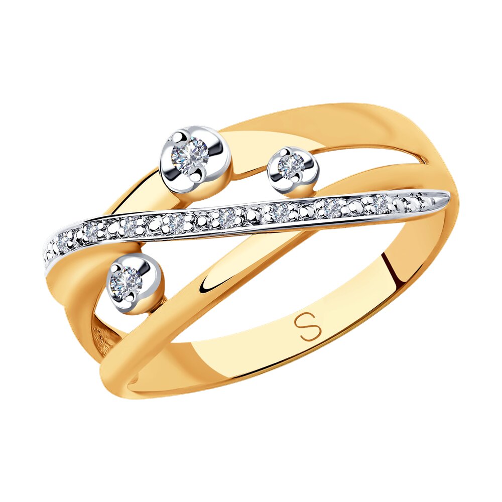 

Кольцо SOKOLOV Diamonds из золота с бриллиантами