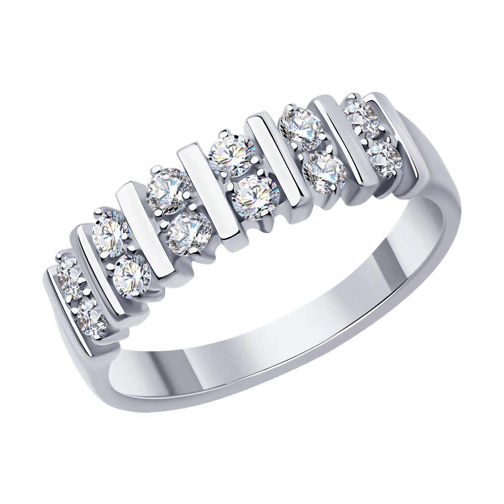 

Кольцо SOKOLOV Diamonds из белого золота с бриллиантами