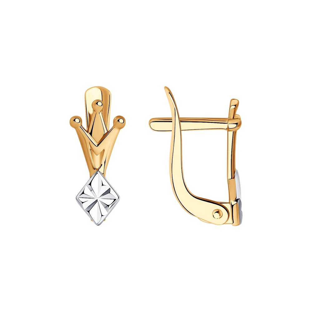 

Серьги SOKOLOV из золота с алмазной гранью