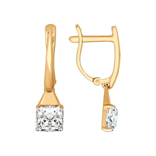 

Серьги SOKOLOV из золота со Swarovski Zirconia