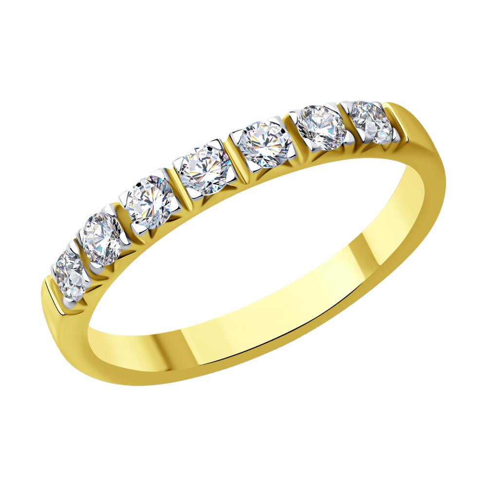 

Кольцо SOKOLOV Diamonds из желтого золота с бриллиантами