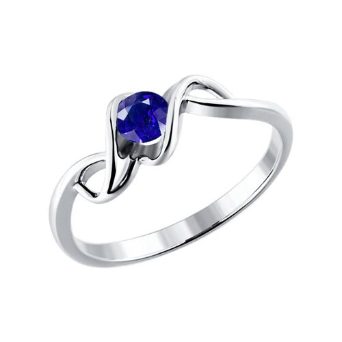 

Кольцо SOKOLOV из белого золота с сапфиром