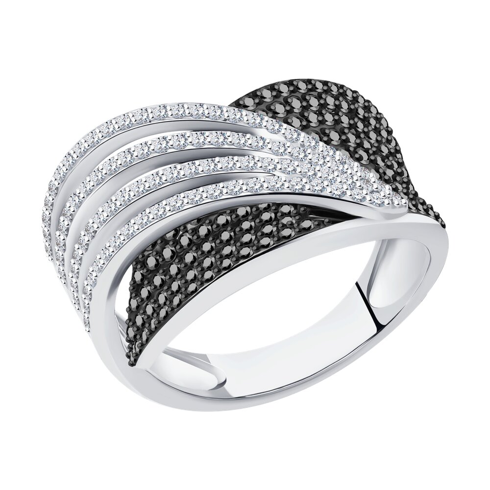 

Кольцо SOKOLOV Diamonds из белого золота с бриллиантами