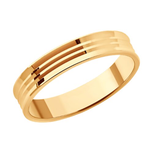 Кольцо обручальное из золота SOKOLOV - купить в официальном интернет ...