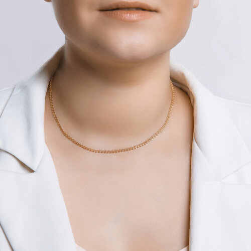 Цепь из золочёного серебра - фото 3