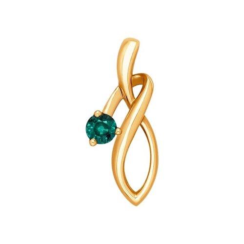 

Подвеска SOKOLOV из золота с изумрудом