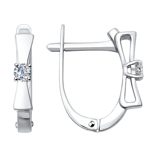 

Серьги SOKOLOV Diamonds из белого золота с бриллиантами