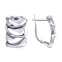 Серьги из серебра