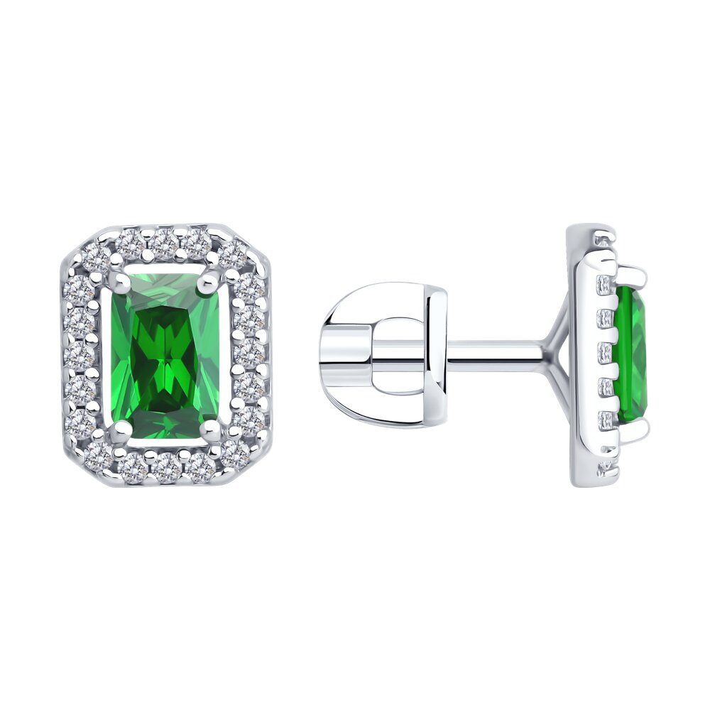 Серьги SOKOLOV из серебра с фианитами 6790₽