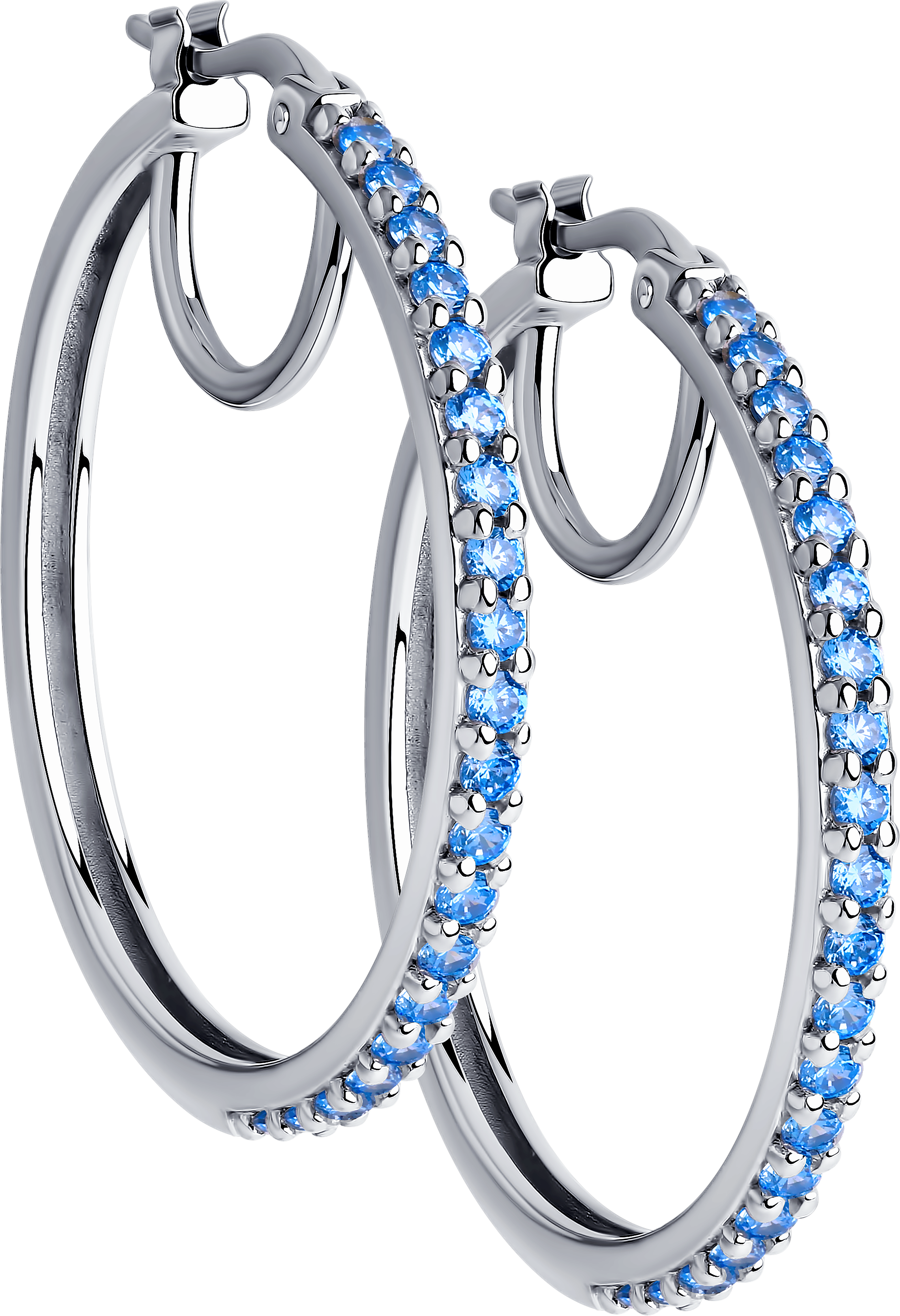 Серьги SOKOLOV из серебра с фианитами 4700₽