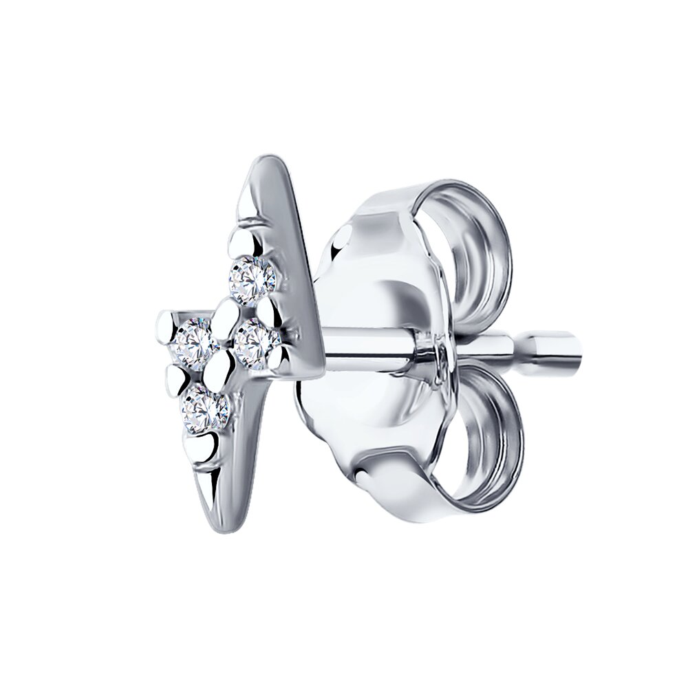 Серьга SOKOLOV из серебра с фианитами 2790₽