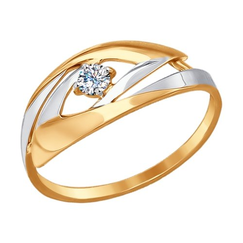 

Кольцо SOKOLOV из золота с фианитом