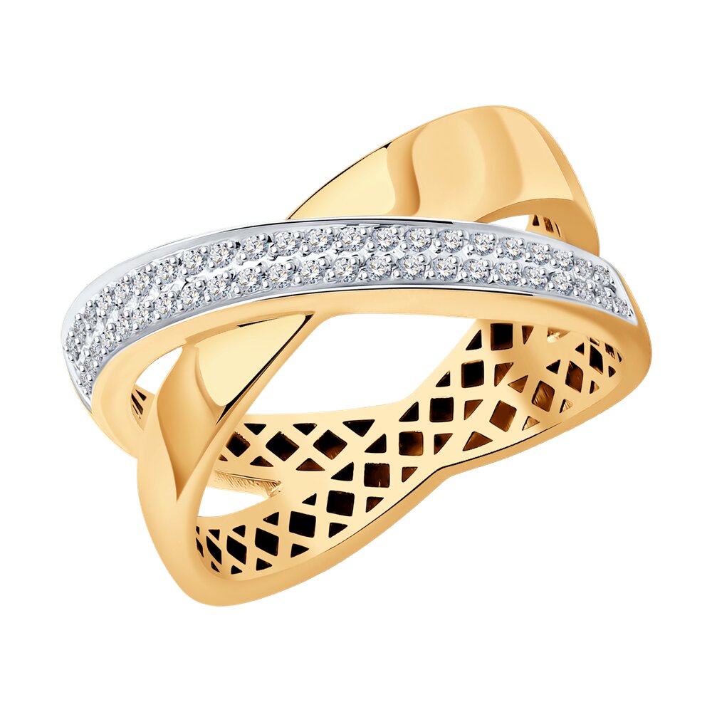 Кольцо SOKOLOV Diamonds из золота с бриллиантами