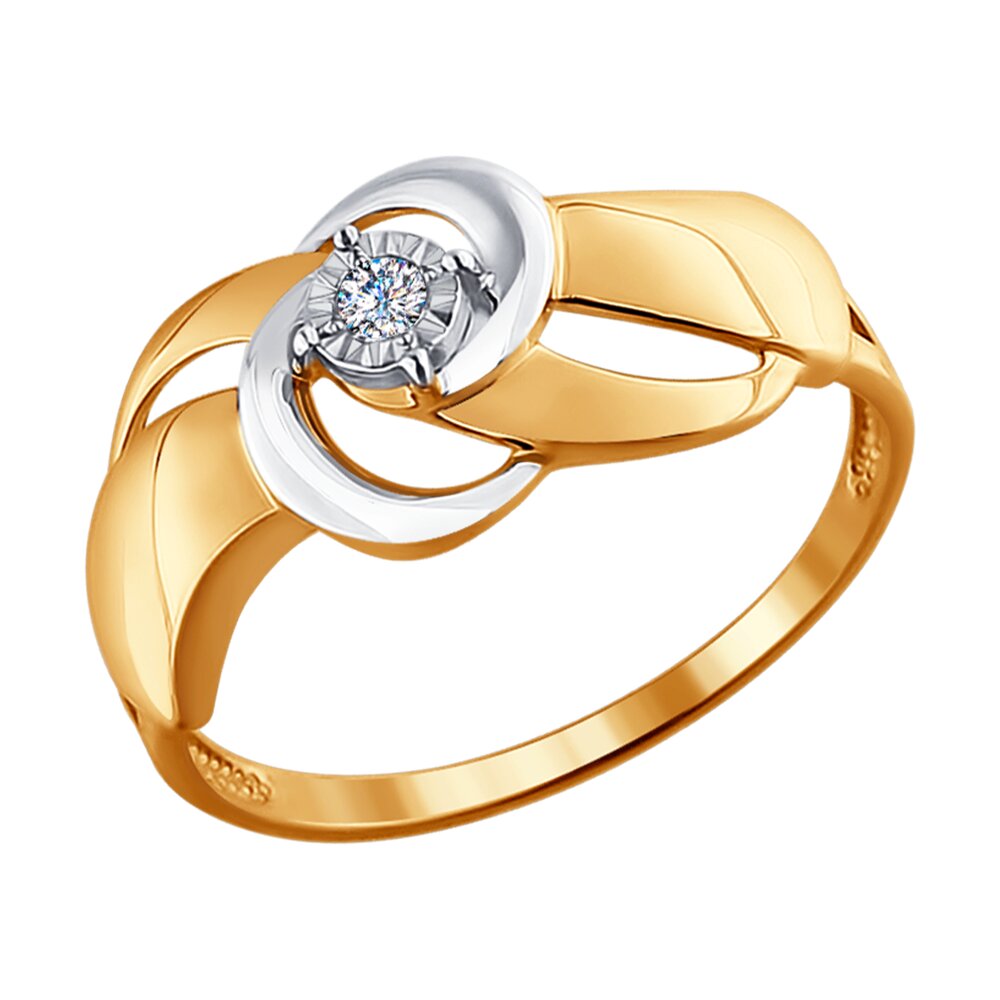 

Кольцо SOKOLOV Diamonds из золота с бриллиантом