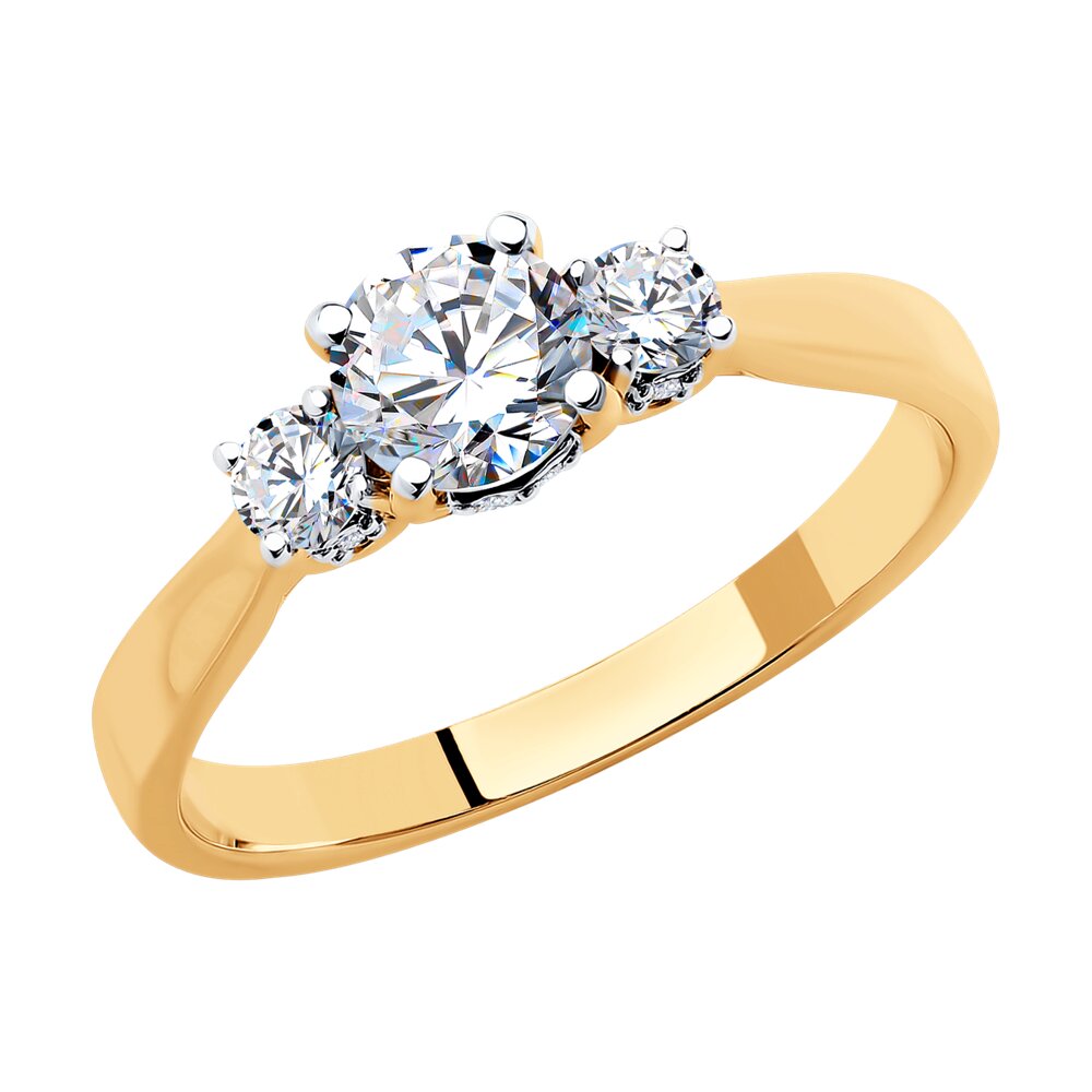 

Кольцо SOKOLOV Diamonds из золота с бриллиантами